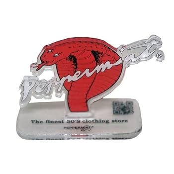 ペパーミント　ロカビリー Amazon.co.jp: ペパーミント インテリア マスコット COBRA STAND